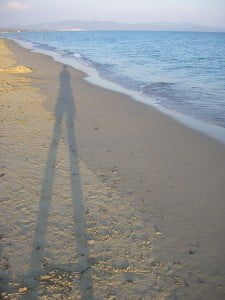 Shadow on a Beach