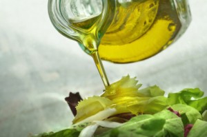 Salad and Olive Oil