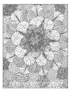 Coloring-adult-rosaces